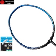 Apacs Commander 20 Blue Blk【Install with String】Yonex BG66 (Original) Badminton Racket (1pcs)