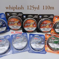 BERKLEY WHIPLASH 125yd /110M Fishing Line tali pancing braided line