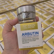 NP SKIN CM-II ARBUTIN NIGHT CREAM เป็นอาหารผิวช่วยฟื้นฟูผิวหน้าให้แข็งแรง ส่งฟรี
