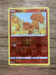 PTCG 2021 Pokémon Fusion Strike Vulpix Common Reverse Holo 028/264 六尾