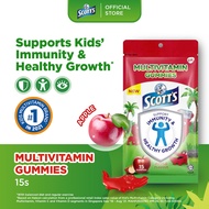 SCOTT'S Multivitamin Gummies for Kids, Vitamin A, B6, C, D & Zinc, For Healthy Growth, Bone, Eye & I