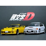 1/18 Initial D RX7 VS EVO4 (If You Have Any Questions, Contact Online Customer Service)