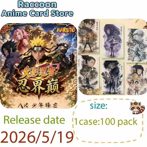 Game Collectible Cards Naruto Realm Summit Blade Forged In Fire, Shinobi Reign Supreme Embark On The