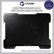 Cooler Master Notepal X-Lite II Silent 140mm Fan Ultra Slim 15.6" Laptop Cooling Pad With 2USB Hubs