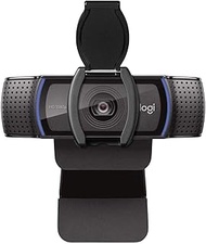Logitech Webcam C920S HD Pro with Privacy Shutter - 1080p Streaming Widescreen Video Camera - Built 
