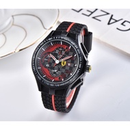Ferrari Mens Watch Simple Sports Fashion Quartz 【BYUE】