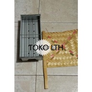 GRILL FOR SATYE, FISH, CHICKEN, CHARCOAL + BAMBOO FAN