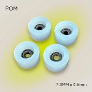POM Fingerboard Wheels Premium Abec9 Bearings, Fingerboard Wheels