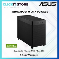 ASUS PRIME AP201 Micro-ATX Black Dekstop PC Casing | CS-AS-AP201 PRIME-BLK