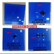 Blue Aquarium Partition Divider/Penghadang Akuarium (2Ft/2.5Ft/3-4Ft)