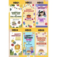 BUNTING HARI JADI / BIRTHDAY PARTY