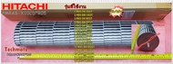อะไหล่ของแท้/ใบพัดลมโพรงกระรอกแอร์ฮิตาชิ/ANGENTIAL FLOW FAN/HITACHI/PMRAS-X10CD*R05