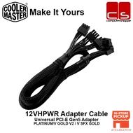 COOLER MASTER 12VHPWR 3X8PIN PCIE GEN 5 600W 90 DEGREE ADAPTER CABLE TYPE 1 (Platinum/V Gold V2/V SF