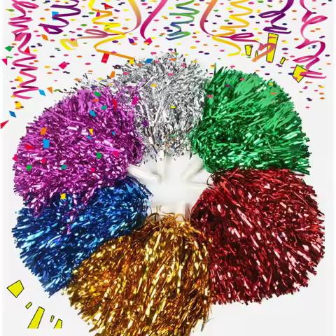2pc 20g Cheerleader Handle Velvet Ball Hand Bouquets Cheering Props Aerobics Competition Gymnastics 