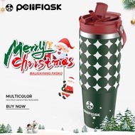 PELIFLASK 35oz/30oz/20oz christmas  Thermos Tumbler with Handle Stainless Steel Aquaflask Coffee Mug