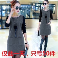 Weipinhui Special Sale: Women's Plus Size Autumn/Winter Dress - Today Only