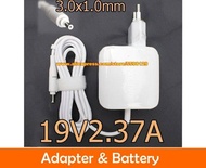 Samsung ปลั๊ก EU สำหรับ W16-045N4D แท้ AD-4519AKR BA44-00344A อะแดปเตอร์ Ac 19V 2.37A 900X4D 930QAA