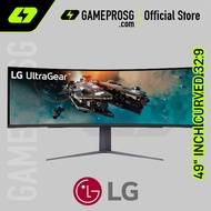 LG 49GR85DC-B 49-Inch Curved UltraGear™ DQHD 1440P 1ms 240Hz Monitor with VESA DisplayHDR™ 1000