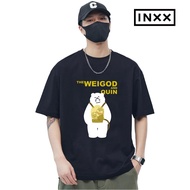 Oversized T-shirt 田Trendy Print Men's Distro T-shirt Original 100% Premium W311