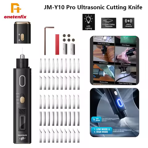 JAKEMY 2 in 1 Powerful Ultrasonic Cutter JM-Y10 Pro Power Engraving Tool for Industrial Cutting Card