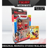 FGURA Mechamato premium Monsta Studio original import CARD RARE ITEM malaysia action figure display 