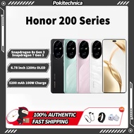 Honor 200 Pro Snapdragon 8s Gen 3 / Honor 200 Snapdragon 7 Gen 3 6.78 / 6.7 inch 120Hz OLED 5200 mAh