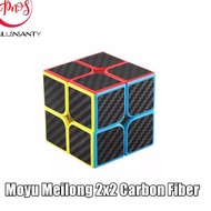 Arrived.. Rubik 2x2 Moyu Meilong 2x2 Carbon Fiber PREMIUM