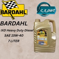 BARDAHL SAE 15W40/15W-40 IXD Heavy Duty Diesel Engine Oil 7 LITER