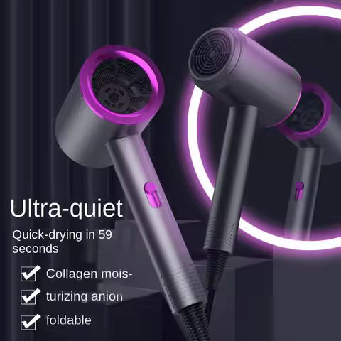 High Speed Hair Dryer Professional Salon Home High Power Dryer Three Speed Hair Styling Constant Tem
