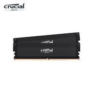 美光 Crucial PRO DDR5-6400 64G(32G*2)(黑散熱片)(CL40)