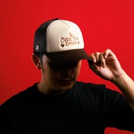 ABSURD Original Men's Trucker Hat | Dream Brown Cream