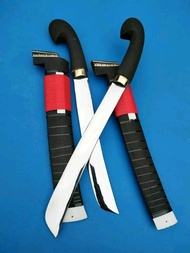 Golok kebun baja asli khas banten