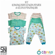 3Pcs Baby Kids Suits Motif (( CAINITO_CPR ))| Sleepwear | Printed Pajamas.