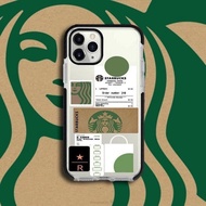Coffee IMD Starburk Case iP 6/7/8se/6/7/8Plus/Xs/Xr/Xsm/11/12/13/14...