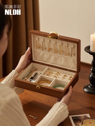 Jewelry Storage Box Jewelry Storage Jewelry Box Jewelry Storage 2025 Solid Wood Jewelry Box High-End