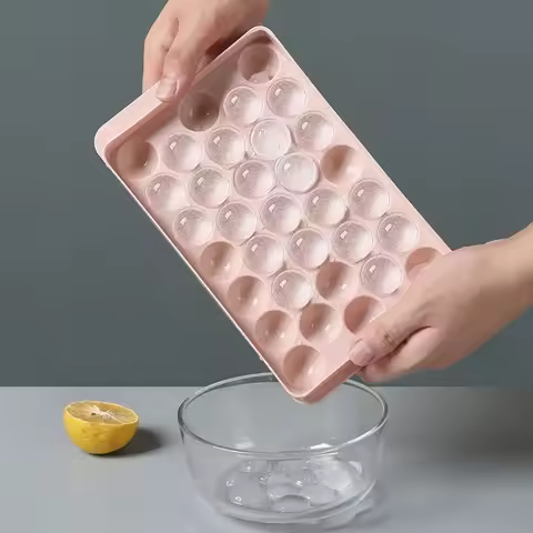 Ice Molds, Homemade Frozen Ice Molds, Ice Makers With Lids For Home Use, Suitable For Alcoholic Beve