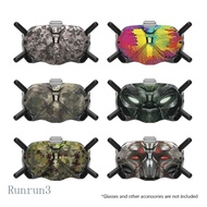 RUN FPV Kit Skin Wrap for Avata FPV Goggles PVC Stickers Decals FPV Sticker Accessories 1PC
