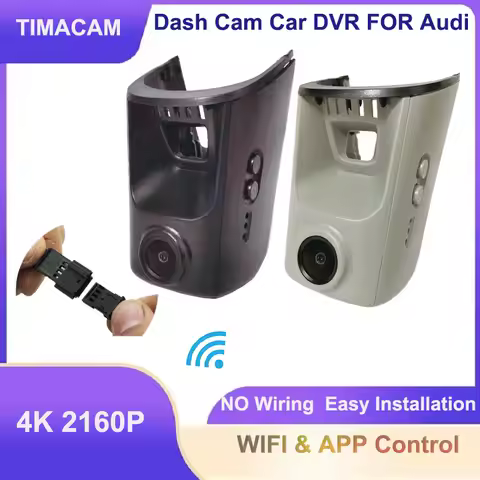 4K 2160P Wifi Dash Cam Camera Car DVR for Audi a4 b6 b7 b8 a6 c6 c7 c8 a5 a7 a8 q5 q7 tt rs3 rs5 rs7