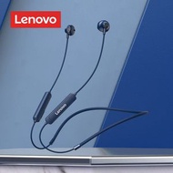 Lenovo - 聯想 SH1運動掛頸 藍牙耳機 藍色 音樂運動磁吸耳塞 跑步健身必備 真無線耳機 迷你隱形耳機 半入耳式耳機 跑步耳機 運動藍牙耳機 耳筒 耳塞 藍芽耳機 運動耳機 無線耳機
