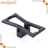 MEIGUII Dovetail Joint Scriber, Aluminum Alloy Black Dovetail Marker Guide, Convenient Ergonomic Des