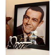 James bond 007 3D Logo Or Fridge Magnet (Ver 2)