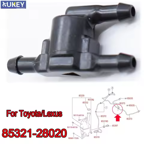 Wiper Washer Windshield Check Valve Non Return Hose For Toyota 4Runner Camry Corolla Highlander Land