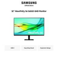 Samsung 32" ViewFinity S6 S60UD UHD Monitor / LS32D604UAEXXS