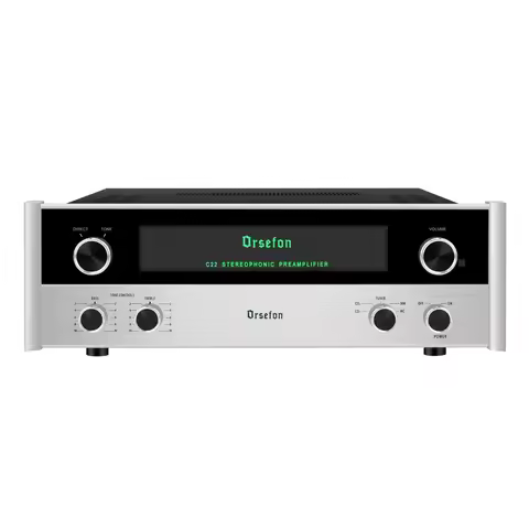 ORSEFON C22 MM MC Phono Vacuum Tube Preamp 2.0 Channel Pre-amplifier Newest 1:1 Copy McIntosh
