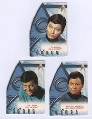 星際爭霸戰 星際迷航 Star Trek 35th 收藏卡 2001 Paramount BEST 切割特卡 3張一起賣