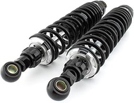 Shock absorber damper 2PC 360MM Motorcycle Spring Adjustable Rear Shock Absorbers Suspension Fit For