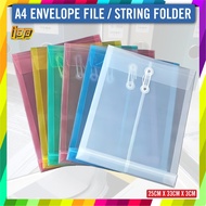 A4 Envelope FIle / A4 String Folder / A4 Size Rope Document File