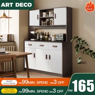 Kitchen Cabinet Almari Dapur Kabinet Dapur Storage Sideboard Oven Rack with Door Rak Dapur Kitchen R