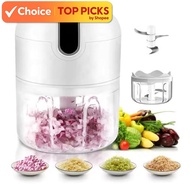 250ml Mini Food Chopper –Electric Portable Blender & Garlic Grinder for Kitchen Use | Pengisar Serba