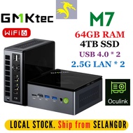 GMKtec M7 AMD Ryzen 7 6850H Windows Mini PC 64GB DDR5 RAM 2TB SSD Gaming PC Gaming Computer Desktop